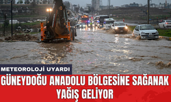 Meteoroloji uyardı: Güneydoğu Anadolu bölgesine sağanak yağış geliyor