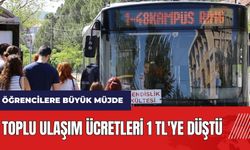 Muğla'da öğrencilere büyük müjde! Toplu ulaşım ücretleri 1 TL'ye düştü