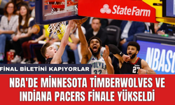 NBA'de Minnesota Timberwolves ve Indiana Pacers finale yükseldi