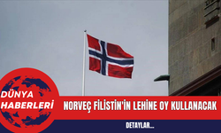 Norveç Filistin'in lehine oy kullanacak