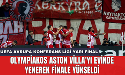 Olympiakos Aston Villa'yı evinde yenerek finale yükseldi