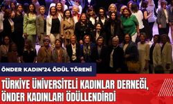Türk Üniversiteli Kadınlar Derneği Önder Kadınları Ödüllendirdi