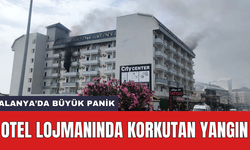 Otel Lojmanında Yangın! Alanya'da Büyük Panik