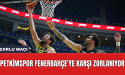 Petkimspor Fenerbahçe'ye karşı zorlanıyor