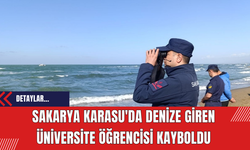 Sakarya Karasu'da Denize Giren Üniversite Öğrencisi Kayboldu