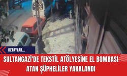 Sultangazi'de Tekstil Atölyesine El Bombası Atan Şüpheliler Yakalandı