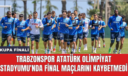 Trabzonspor Atatürk Olimpiyat Stadyumu'nda final maçlarını kaybetmedi
