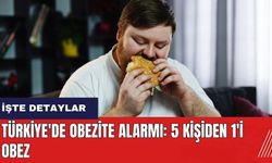 Türkiye'de obezite alarmı! 5 kişiden 1'i obez