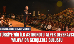 Türkiye'nin ilk astronotu Alper Gezeravcı Yalova'da gençlerle buluştu