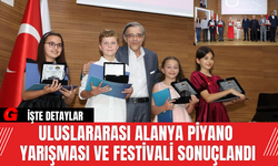 Uluslararası Alanya Piyano Yarışması ve Festivali Sonuçlandı