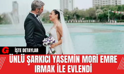 Ünlü Şarkıcı Yasemin Mori Emre Irmak ile Evlendi