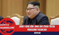 Güney Kore Kim Jong-un'u Öven TikTok Videosunu Yasakladı