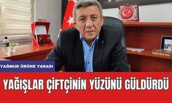 Yağışlar Çiftçinin Yüzünü Güldürdü