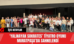 ‘Yalınayak Sokrates’ Tiyatro Oyunu Muratpaşa’da Sahnelendi