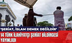 14 Türk ilahiyatçı şeriat bildirgesi yayınladı: Şeriat İslam demek değildir