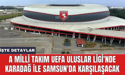 A Milli Takım UEFA Uluslar Ligi'nde Karadağ ile Samsun'da karşılaşacak