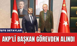 AKP'li başkan görevden alındı