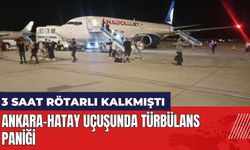 Ankara-Hatay uçuşunda türbülans paniği!