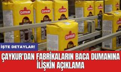 ÇAYKUR'dan fabrikaların baca dumanına ilişkin açıklama