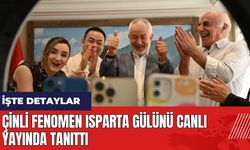 Çinli fenomen Isparta gülünü canlı yayında tanıttı