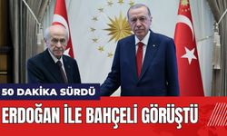 Cumhurbaşkanı Erdoğan MHP Genel Başkanı Bahçeli ile görüştü