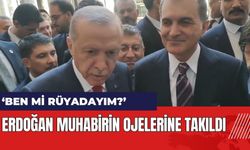 Erdoğan muhabirin ojelerine takıldı: Ben mi rüyadayım?
