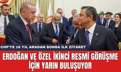 Erdoğan ve Özel ikinci resmi görüşme için yarın buluşuyor