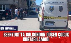 Esenyurt'ta balkondan düşen çocuk kurtarılamadı