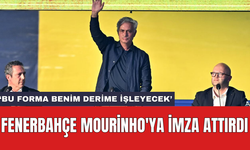 Fenerbahçe Mourinho'ya imza attırdı