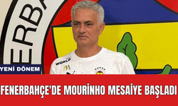Fenerbahçe'de Mourinho mesaiye başladı