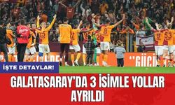 Galatasaray’da 3 isimle yollar ayrıldı