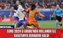 EURO 2024 D Grubu'nda Hollanda ile Avusturya Berabere Kaldı