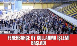 Fenerbahçe Oy Kullanma İşlemi Başladı