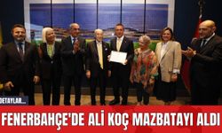 Fenerbahçe'de Ali Koç Mazbatayı Aldı