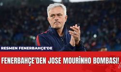 Fenerbahçe'den Jose Mourinho Bombası! Resmen Fenerbahçe'de