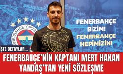Fenerbahçe’nin Kaptanı Mert Hakan Yandaş’tan Yeni Sözleşme