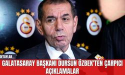 Galatasaray Başkanı Dursun Özbek'ten Çarpıcı Açıklamalar