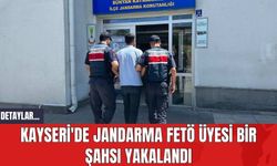 Kayseri'de Jandarma FE*Ö Üyesi Bir Şahsı Yakalandı