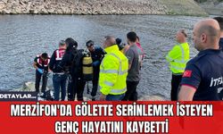 Merzifon'da Gölette Serinlemek İsteyen Genç Hayatını Kaybetti
