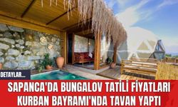 Sapanca'da Bungalov Tatili Fiyatları Kurban Bayramı'nda Tavan Yaptı
