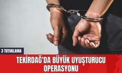 Tekirdağ'da Büyük Uy*şturucu Operasyonu: 3 Tutuklama
