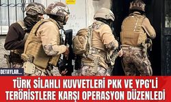 Türk Silahlı Kuvvetleri P*K ve Y*G'li Teröristlere Karşı Operasyon Düzenledi
