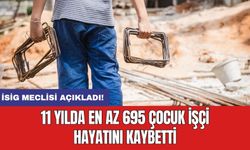 İSİG Meclisi açıkladı! 11 yılda en az 695 çocuk işçi hayatını kaybetti