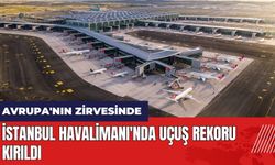 İstanbul Havalimanı'nda uçuş rekoru kırıldı