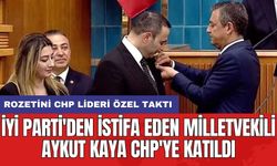 İYİ Parti'den istifa eden milletvekili Aykut Kaya CHP'ye katıldı