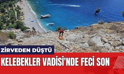 Kelebekler Vadisi'nde feci son! Zirveden düşerek hayatını kaybetti