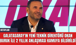 Galatasaray'ın Yeni Teknik Direktörü Okan Buruk ile 2 Yıllık Anlaşması Kamuya Bildirildi