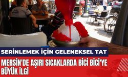 Mersin'de aşırı sıcaklarda Bici Bici'ye büyük ilgi