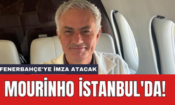 Mourinho İstanbul'da! Fenerbahçe'ye imza atacak