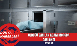 Öldüğü Sanılan Adam Morgda Canlandı